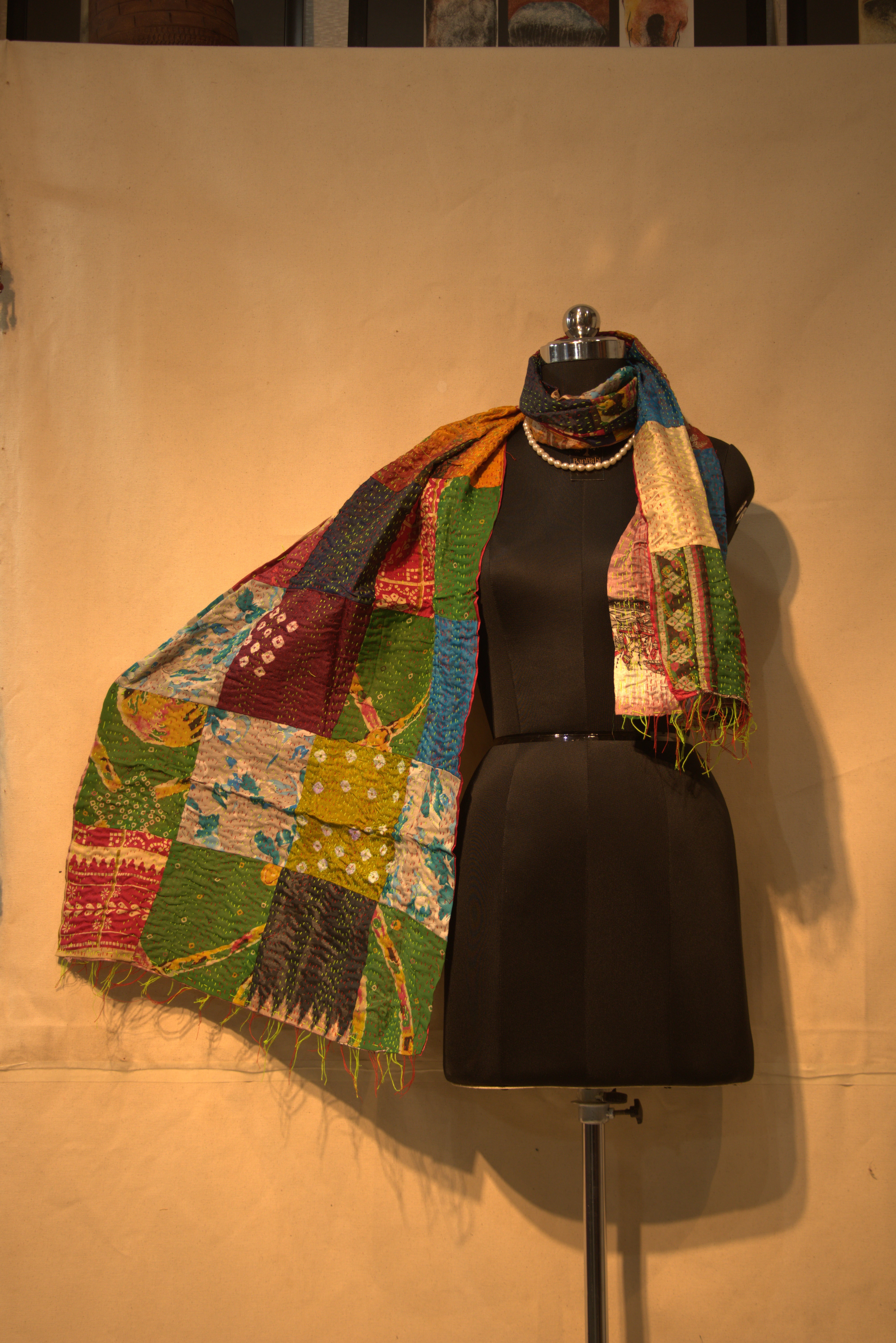 Baul Stole - Pure Silk